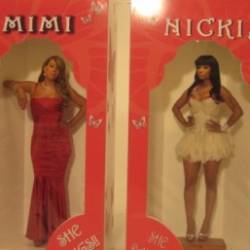 Mariah и Nicki Minaj в роли кукол