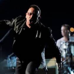 U2 отложили начало мирового тура из-за травмы Боно