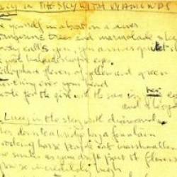 Рукопись Джона Леннона оценили в $200 тысяч