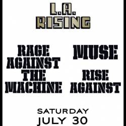 RATM, Muse и Rise Against дадут концерт в Лос-Анджелесе