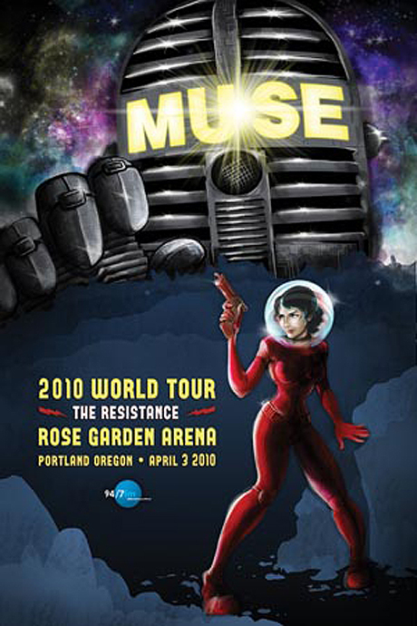 Muse выбрали лучшие постеры, созданные фанами