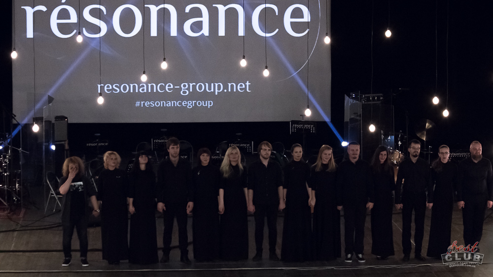 Коллектив  Resonance Black tour 18.05.2016 Одесса Украинский театр Одесса
