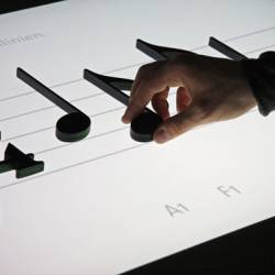 Noteput - интерактивный музыкальный стол 