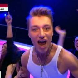 Воробьев, пройдя в финал "Евровидения", выматерился на камеру: "Это Россия, б...!" (ВИДЕО)